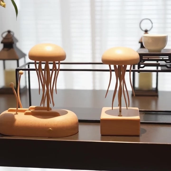 Artisan Wooden Jellyfish Automaton V2